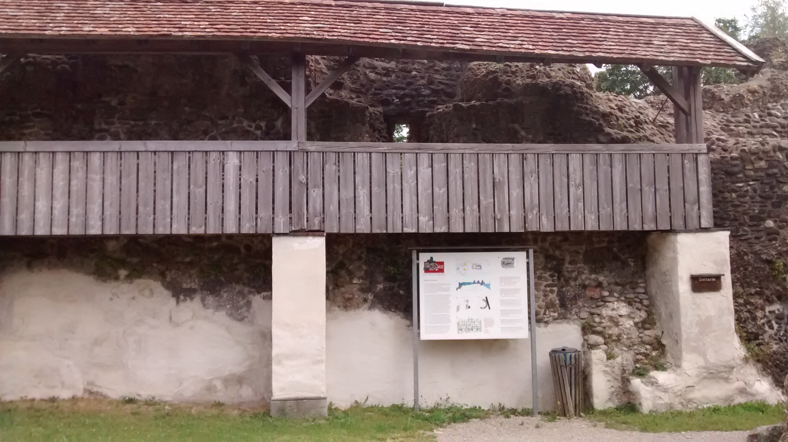 Burgruine Alttrauchburg Bruderschaft Teutonia